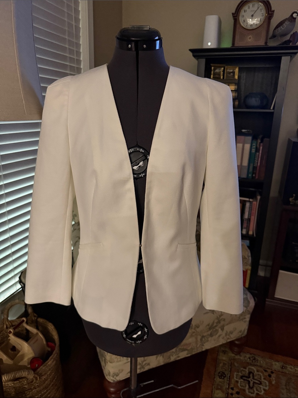 Ted Baker White Open-Front Blazer NEW W/TAGS